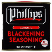 Phillips Authentic Blackening Seasoning, 5 oz