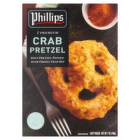 Phillips Premium Crab Pretzel, 1 count, 7 oz