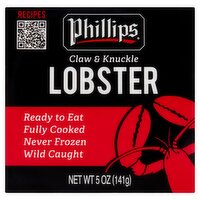 Phillips Claw & Knuckle Lobster, 5 oz