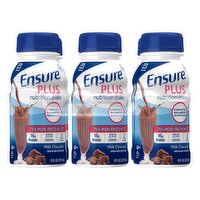 Ensure Plus Milk Chocolate Nutrition Shake, 8 fl oz, 48 Fluid ounce