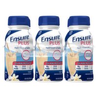Ensure Plus Vanilla Nutrition Shake, 8 fl oz, 48 Fluid ounce