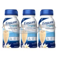 Ensure Original Vanilla Nutrition Shake, 8 fl oz, 48 Fluid ounce