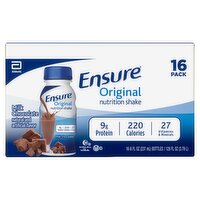 Ensure Original Nutrition Shake Liquid Milk Chocolate, 128 Fluid ounce