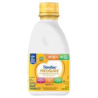 Similac NeoSure Infant Formula Liquid Unflavored, 32 Fluid ounce