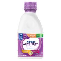 Similac Alimentum Hypoallergenic Infant Formula with Iron, 0-12 Months, 32 fl oz, 1024 Fluid ounce