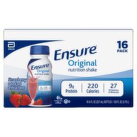 Ensure Original Nutrition Shake Liquid Strawberry