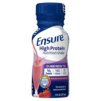 Ensure Strawberry High Protein Nutrition Shake, 8 fl oz, 48 Fluid ounce