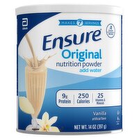 Ensure Original Nutrition Shake Powder Vanilla, 14.1 oz