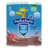 PediaSure Grow & Gain Chocolate Shake Mix, 14.1 oz, 14.1 Ounce