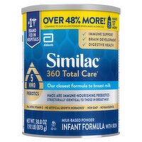 Similac 360 Total Care Advance Infant Formula Powder Unflavored