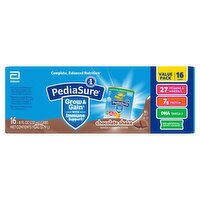 PediaSure Grow & Gain Chocolate Shake Value Pack, 8 fl oz, 16 count