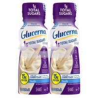 Glucerna 1G Total Sugar Nutrition Shake Liquid, Vanilla, 10 fl. oz.