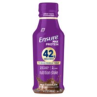 Ensure Max Protein 42g Complete Protein Milk Chocolate Nutrition Shake, 14 fl oz, 14 Fluid ounce