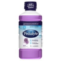 Pedialyte Grape Electrolyte Solution, 33.8 fl oz