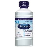 Pedialyte Unflavored Electrolyte Solution, 33.8 fl oz, 33.8 Fluid ounce