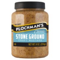 Plochman's Stone Ground Craft Mustard, 9 oz