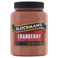 Plochman's Cranberry Craft Mustard, 9 oz