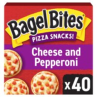 Bagel Bites Cheese and Pepperoni Pizza Snack! Party Size!, 40 count, 31.1 oz