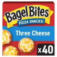Bagel Bites Three Cheese Pizza Snacks! Party Size!, 40 count, 31.1 oz