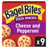 Bagel Bites Cheese & Pepperoni Pizza Snacks!, 9 count, 7 oz