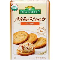 Devonsheer Sesame Melba Rounds, 5.25 oz, 5.25 Ounce