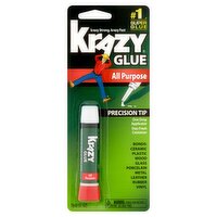 Krazy Glue All Purpose Precision Tip Glue, 0.07 oz