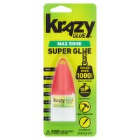 Krazy Glue Max Bond Super Glue, 0.18 oz