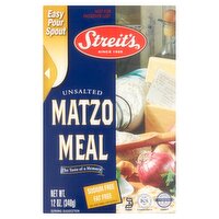 Streit's Unsalted Matzo Meal, 12 oz, 12 Ounce