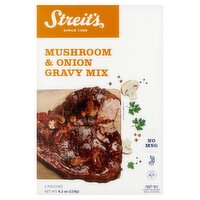 Streit's Mushroom & Onion Gravy Mix, 2 count, 4.2 oz