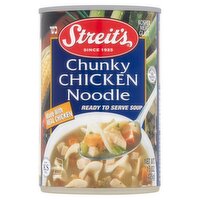 Streit's Chunky Chicken Noodle Ready to Serve Soup, 15 oz