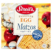 Streit's Passover Egg Matzos, 12 oz, 12 Ounce