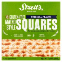 Streit's Original Flavor Gluten-Free Matzo Style Squares, 10.6 oz