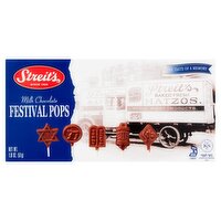 Streit's Milk Chocolate Festival Pops, 1.8 oz