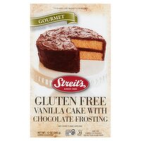 Streit's Gluten Free Vanilla Cake with Chocolate Frosting, 12 oz