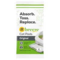 Purina Tidy Cats Breeze Original Cat Pads, 4 count