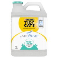 Purina Tidy Cats LightWeight Free & Clean Unscented Multi-Cat Clumping Litter, 8.5 lb