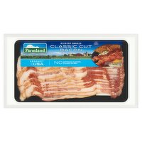 Farmland Hickory Smoked Classic Cut Bacon, 12 oz