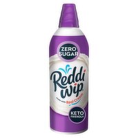 Reddi Wip Zero Sugar Dairy Whipped Topping, 6.65 oz, 6.5 Ounce