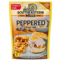 Southeastern Mills Peppered Gravy Mix Family Size, 4.5 oz