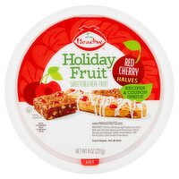 Paradise Holiday Fruit Red Cherry Halves, 8 oz