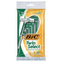 BIC Twin Select Sensitive Skin Razors for Men, 10 count