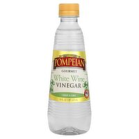 Pompeian Gourmet White Wine Vinegar, 16 fl oz