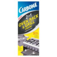 Carbona 2 in 1 Oven Rack & Grill Cleaner, 16.8 fl oz, 16.9 Fluid ounce