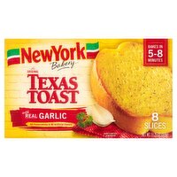 New York Bakery The Original Texas Toast with Real Garlic, 8 count, 11.25 oz, 11.25 Ounce