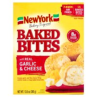 NewYork Bakery Baked Bites with Real Garlic & Cheese, 13.6 oz