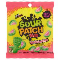 Sour Patch Kids Watermelon Soft & Chewy Candy, 3.6 oz