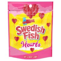 Swedish Fish Hearts Soft & Chewy Candy, 10 oz