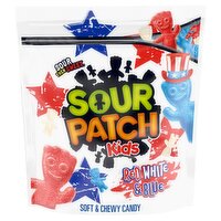 Sour Patch Kids Red White & Blue Soft & Chewy Candy, 1 lb 12.8 oz