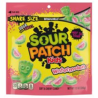 Sour Patch Kids Watermelon Soft & Chewy Candy Share Size, 12 oz