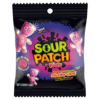 Sour Patch Kids Strawberry-Watermelon Glow Ups Soft & Chewy Candy, 3.08 oz